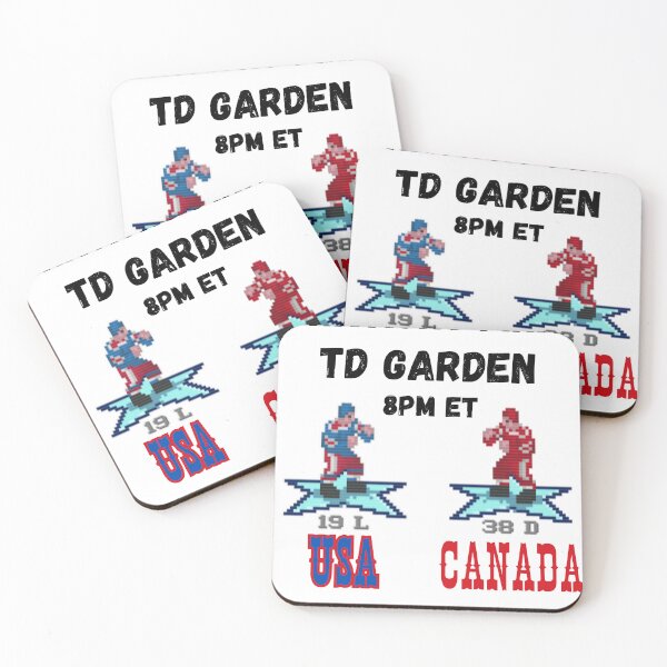 Item preview, 4 Nations Hockey Final USA Canada designed and sold by Pop, Culture and Stuff.