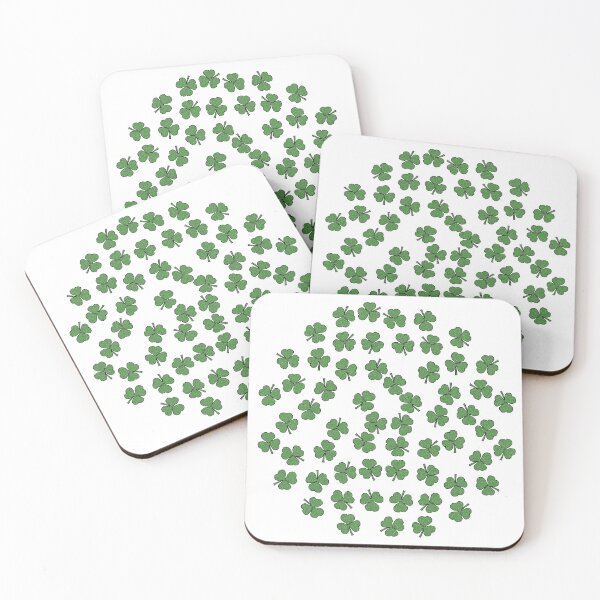 Item preview, Shamrocks Green Pattern designed and sold by ellenhenry.
