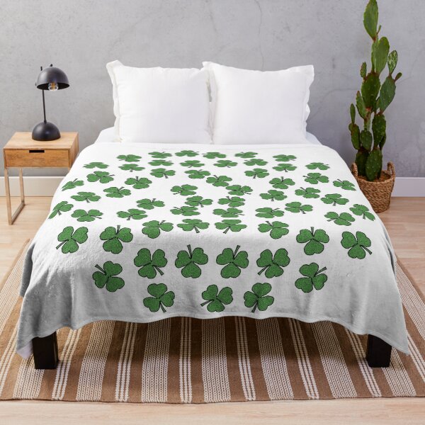 Item preview, Shamrocks Green Pattern designed and sold by ellenhenry.
