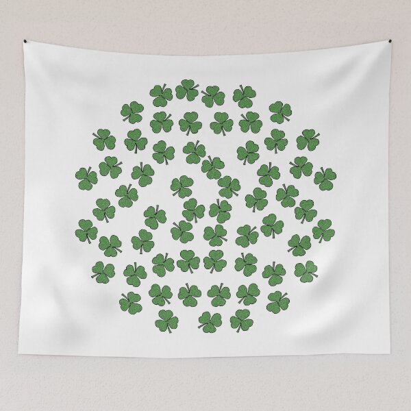 Item preview, Shamrocks Green Pattern designed and sold by ellenhenry.