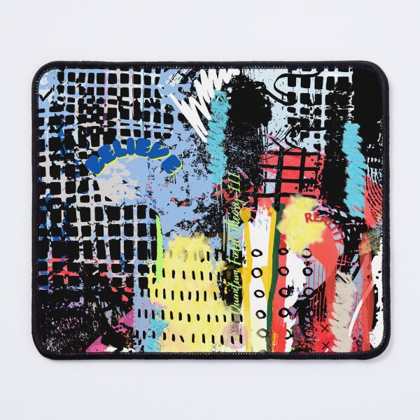 Item preview, Believe in the Chaos: A Bold Fusion of Color, Grids & Quantum Theory❤️ designed and sold by Art With Impact – Statement Art & Apparel for Deep Thinkers.