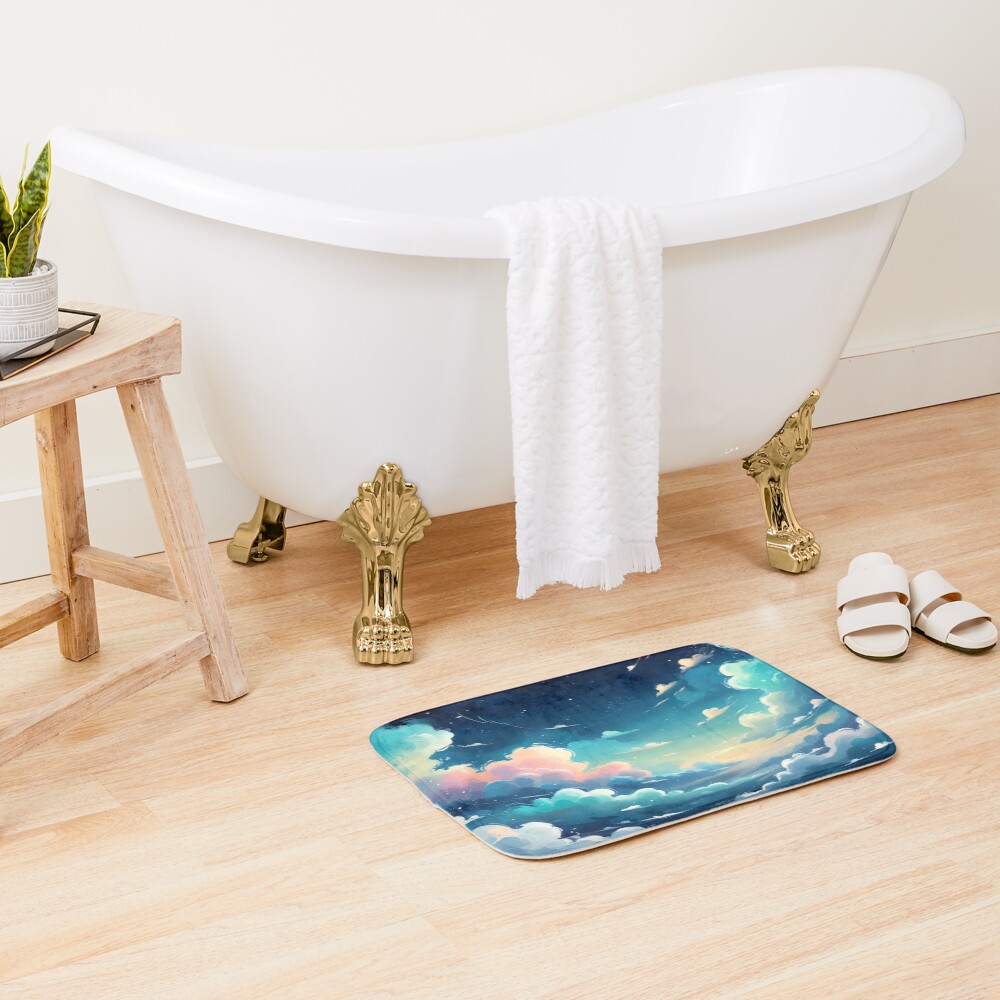 Item preview, Bath Mat designed and sold by PixelsArtst.