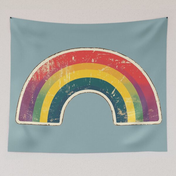 Artikelvorschau, Retro Rainbow entworfen und verkauft von Lichtisign.