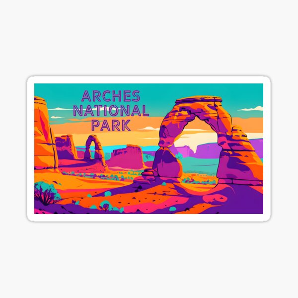 Item preview, Arches National Park designed and sold by Mikycle.