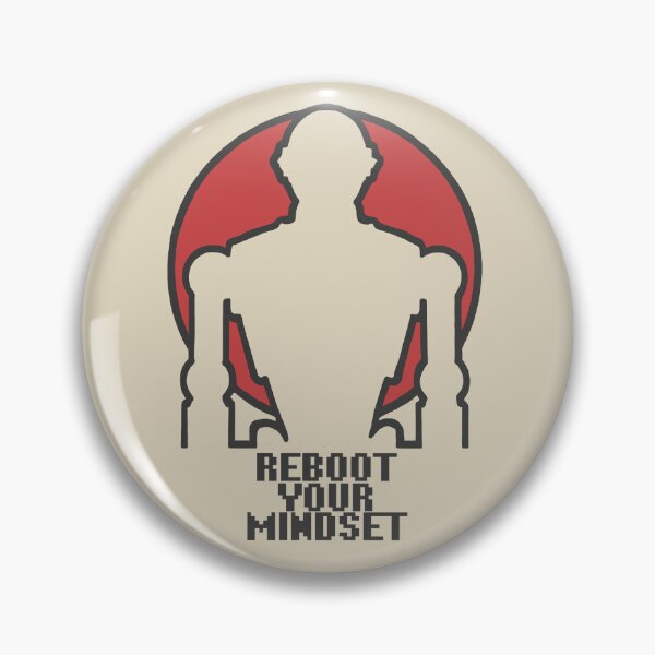 Item preview, Reboot Your Mindset Cyberpunk Shirt, Futuristic Robot Tee, AI Sci-Fi Aesthetic, Techwear Streetwear, Cybernetic Mind Upgrade designed and sold by Gawii.