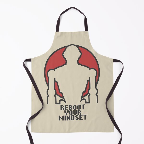 Item preview, Reboot Your Mindset Cyberpunk Shirt, Futuristic Robot Tee, AI Sci-Fi Aesthetic, Techwear Streetwear, Cybernetic Mind Upgrade designed and sold by Gawii.