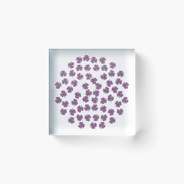 Item preview, Shamrocks Purple designed and sold by ellenhenry.