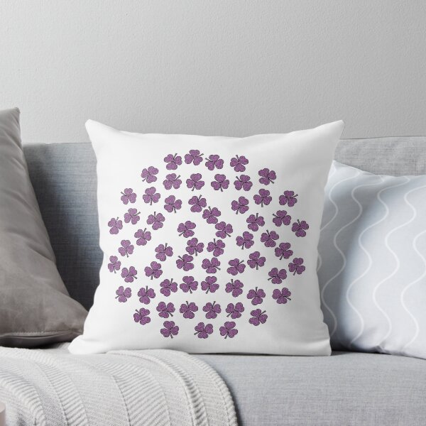 Item preview, Shamrocks Purple designed and sold by ellenhenry.