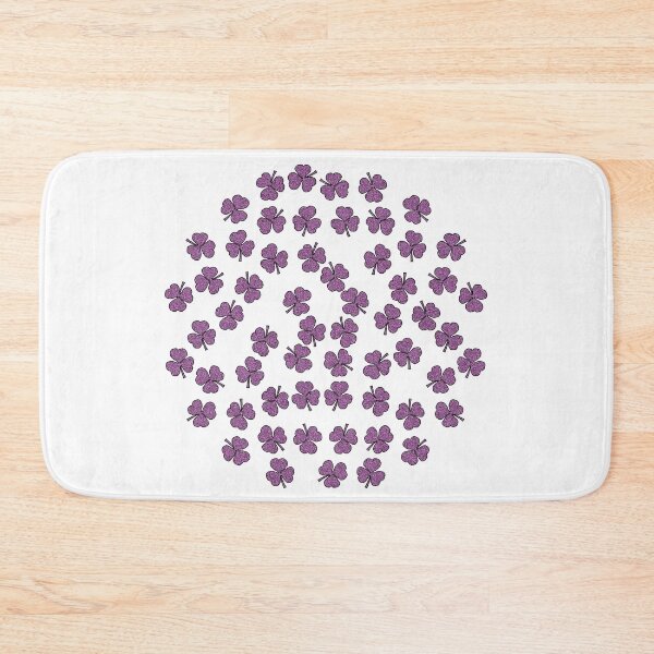 Item preview, Shamrocks Purple designed and sold by ellenhenry.