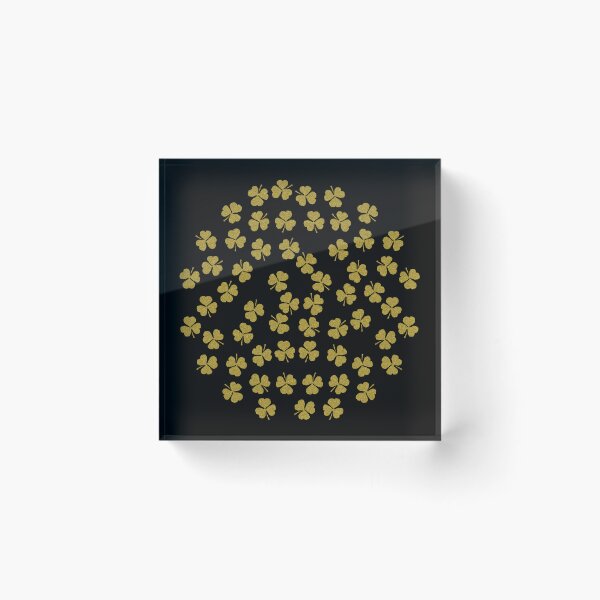 Item preview, Shamrocks Gold Circle designed and sold by ellenhenry.