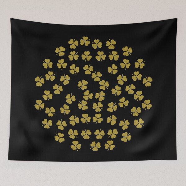 Item preview, Shamrocks Gold Circle designed and sold by ellenhenry.