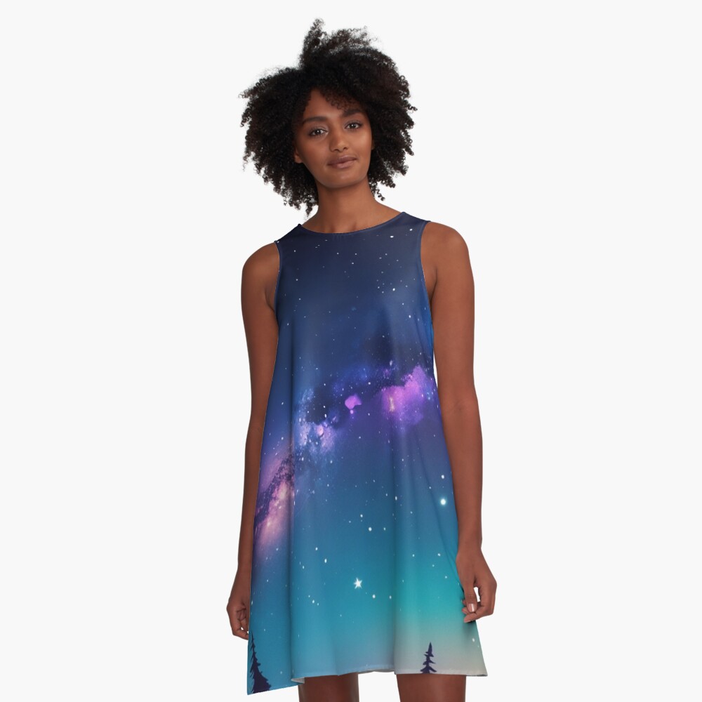 Item preview, A-Line Dress designed and sold by PixelsArtst.