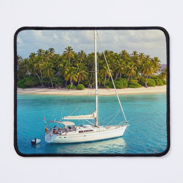 Item preview, Sailing - Paradise Island designed and sold by MasonsTshirts.