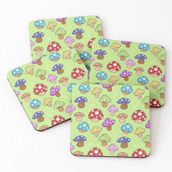 Item preview, Rainbow Toadstools Spring designed and sold by prettycooluk.