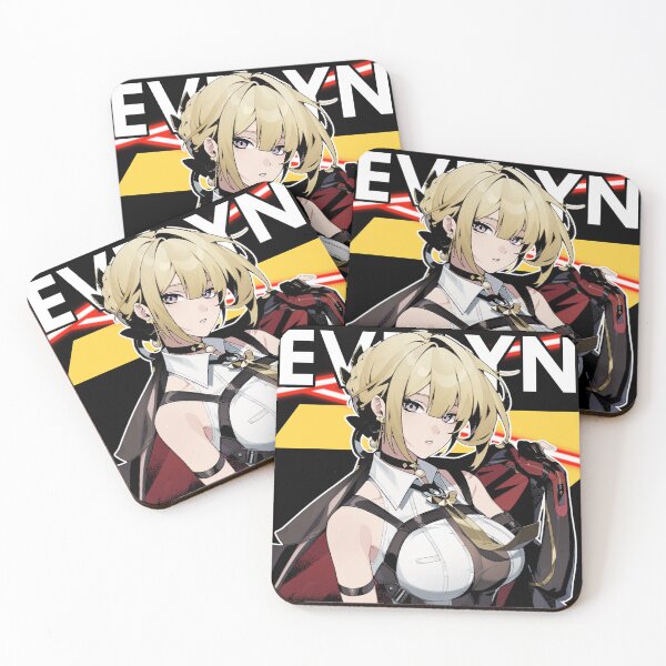 Item preview, Evelyn Zenless zone zero Shirt fan Evelyn ZZZ Sticker Zenless case Decals designed and sold by ItemWaifuArt.