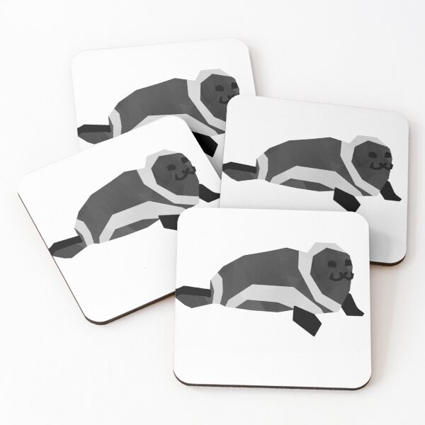 Item preview, male ribbon seal designed and sold by histriophoca.