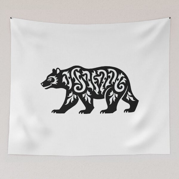 Item preview, Tribal Bear designed and sold by Getup-clothing.