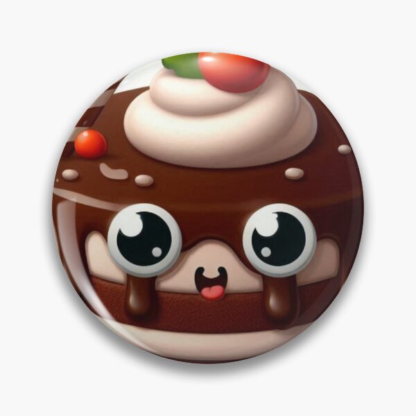 Item preview, Funny Chocolate Cake designed and sold by PixelStoneDesign .