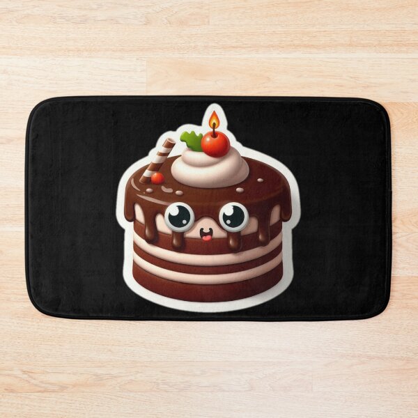 Item preview, Funny Chocolate Cake designed and sold by PixelStoneDesign .