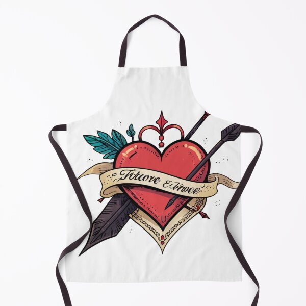 Item preview, Love in Battle | Heart and Arrow Tattoo Art designed and sold by Spicex2.