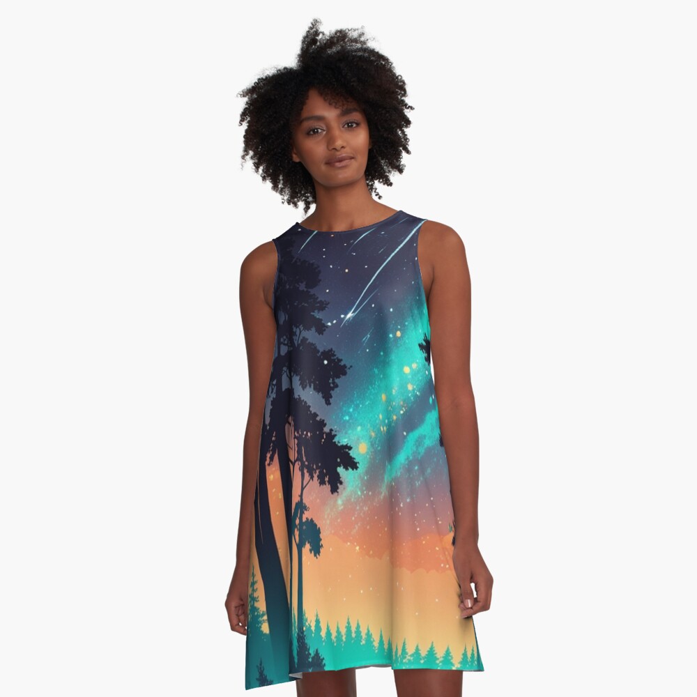 Item preview, A-Line Dress designed and sold by PixelsArtst.