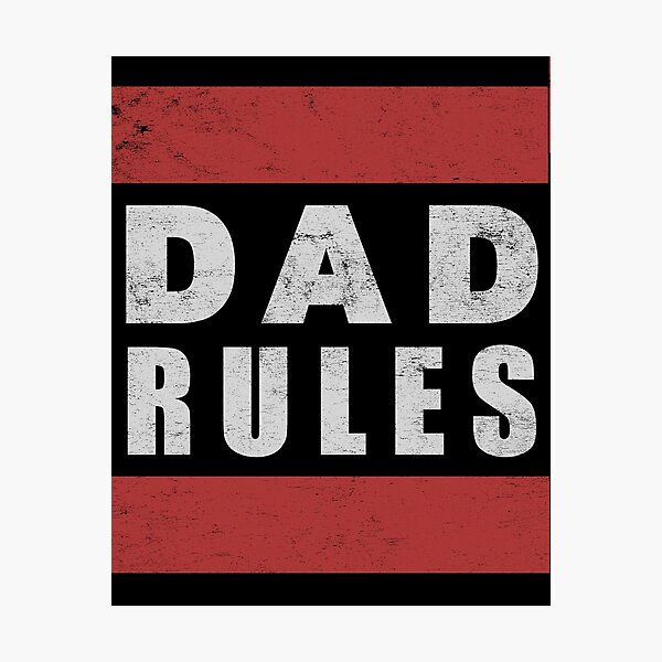 Item preview, Dad Rules designed and sold by Mitch-Angelo.