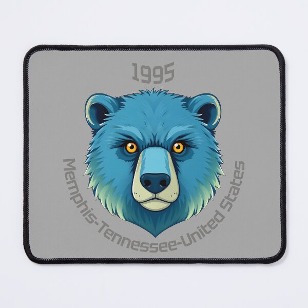 Item preview, Memphis bear with text designed and sold by GiCapgraphics.
