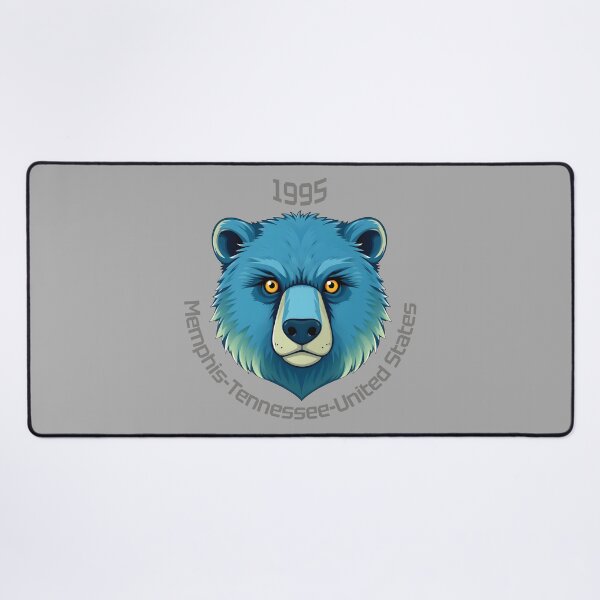 Item preview, Memphis bear with text designed and sold by GiCapgraphics.