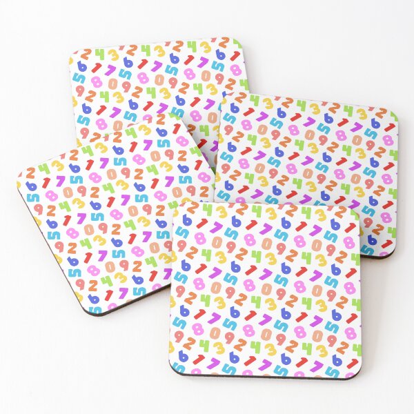 Item preview, Rainbow Math Numbers designed and sold by prettycooluk.