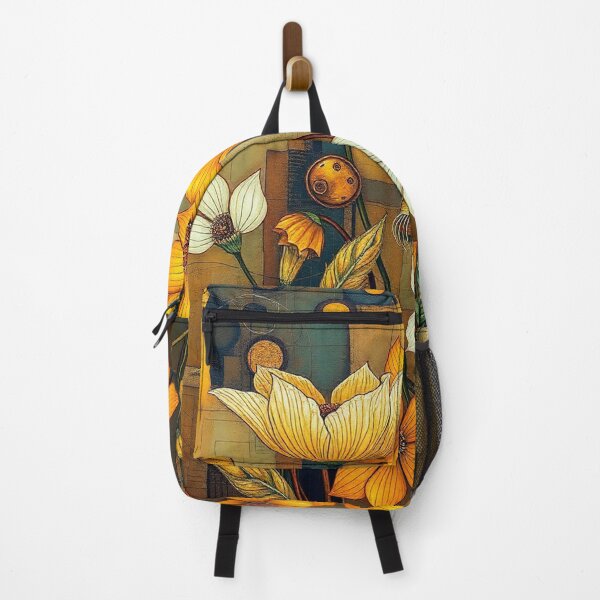Item preview, A Beautiful Flower Garden painting inspired by Gustav Klimt designed and sold by Vintage Designs +.