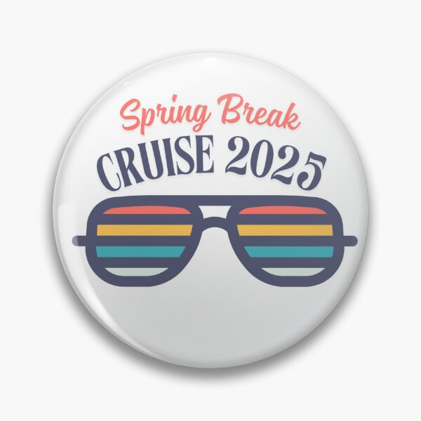 Item preview, Spring Break Cruise 2025 Magnet designed and sold by Double7Designs.