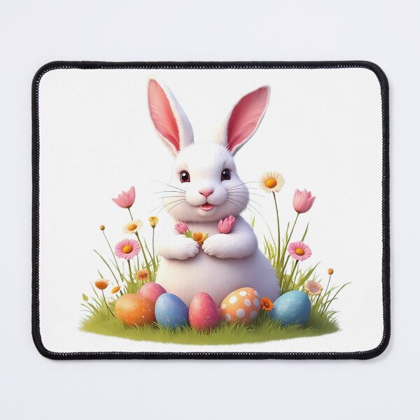 Item preview, Easter Bunny Floral designed and sold by PrintCreations9.