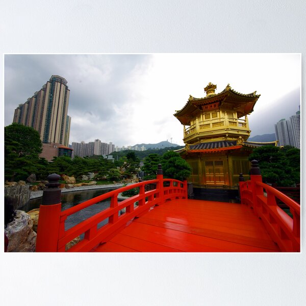 Item preview, Temple garden, Diamond Hill, Hong Kong. designed and sold by Darius4522.