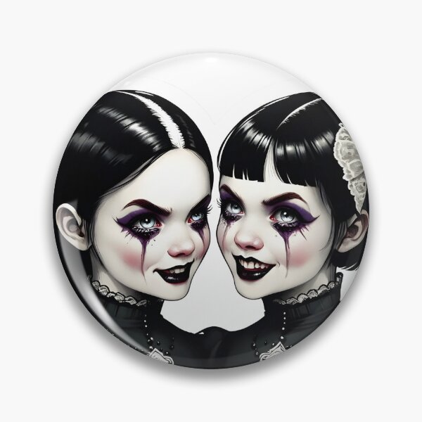 Item preview, The Psycho Twins designed and sold by Devotion & Dust.