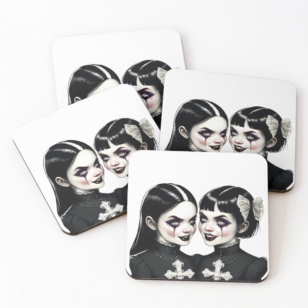 Item preview, The Psycho Twins designed and sold by Devotion & Dust.