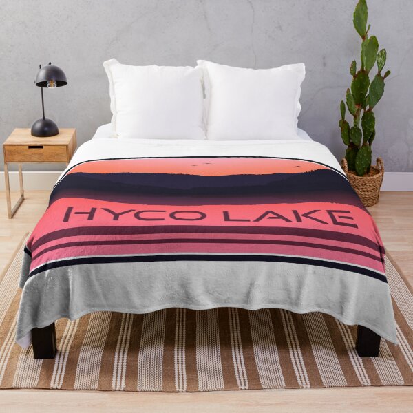 Item preview, Hyco Lake North Carolina Red Sunrise designed and sold by Esskay Designs.