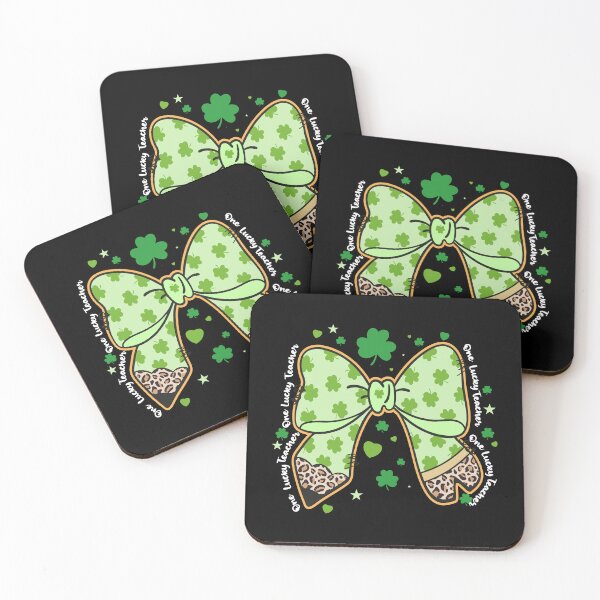 Item preview, Coquette Teacher St. Patrick's Day Funny One Lucky Teacher Sweater Shamrock and Bow Crewneck For Irish Teacher Appreciation  designed and sold by MotivaChic.
