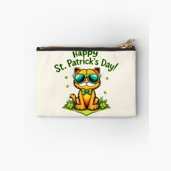 Item preview, St. Patrick’s Day Cool Cat designed and sold by SteadyRolling.