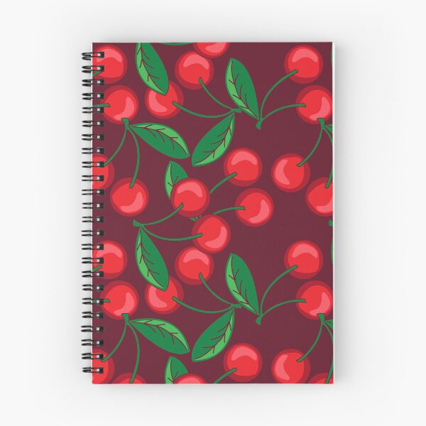 Item preview, Dark Cherry Red Cherries Pattern designed and sold by HotHibiscus.