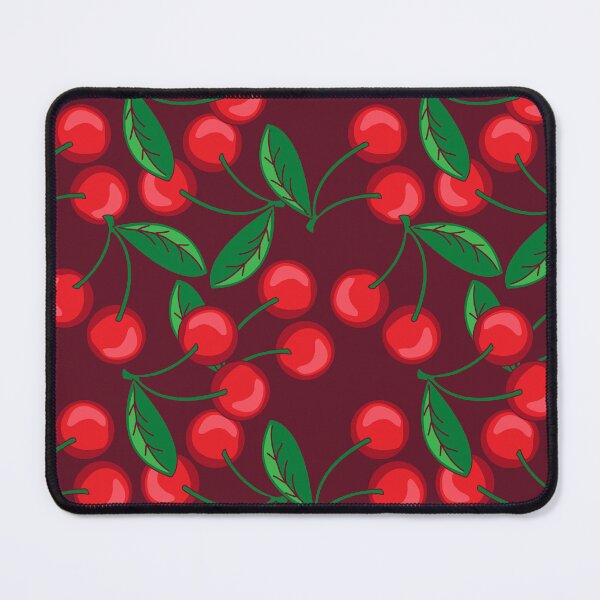 Item preview, Dark Cherry Red Cherries Pattern designed and sold by HotHibiscus.