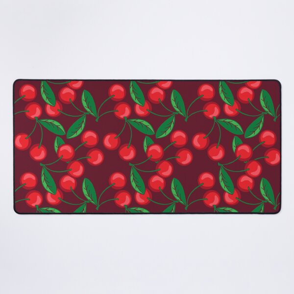 Item preview, Dark Cherry Red Cherries Pattern designed and sold by HotHibiscus.