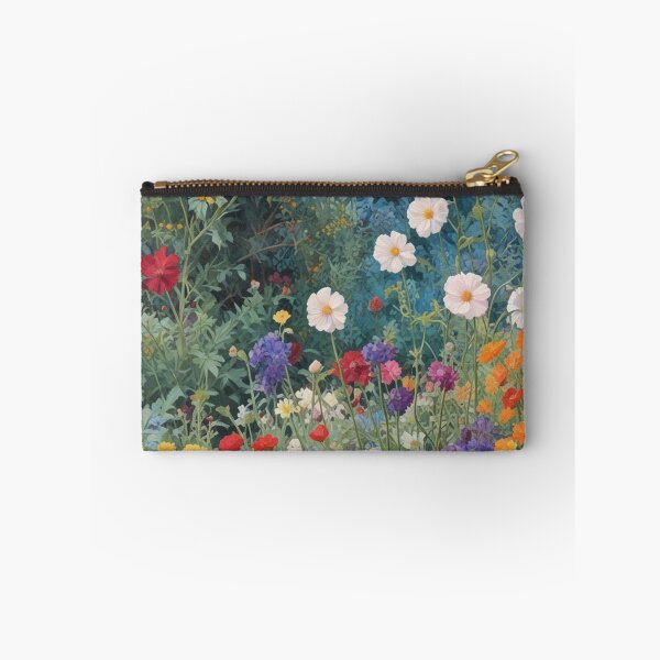 Item preview,  A Beautiful Flower Garden painting inspired by Gustav Klimt designed and sold by Vintage Designs +.