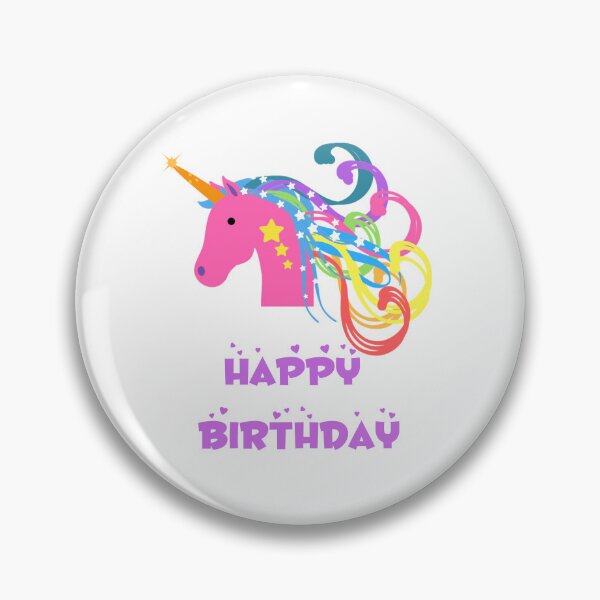 Item preview, Feliz cumpleaños unicornio designed and sold by KWGD - Kelly Woodward Graphic Designer.
