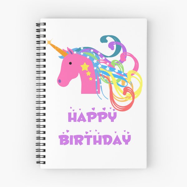Item preview, Feliz cumpleaños unicornio designed and sold by KWGD - Kelly Woodward Graphic Designer.