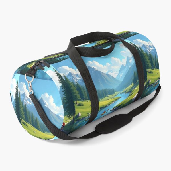 Item preview, Landscape of People Doing Leisure Activities. designed and sold by MigWhimsy.