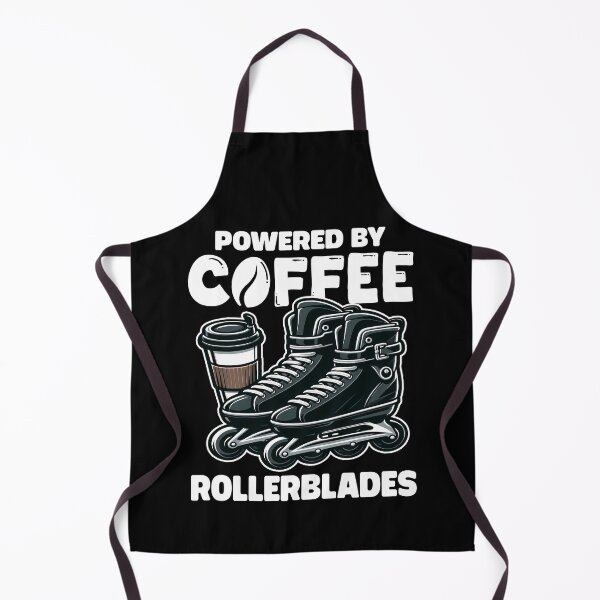 Item preview, POWERED BY COFFEE AND ROLLERBLADES designed and sold by KEF Custom.