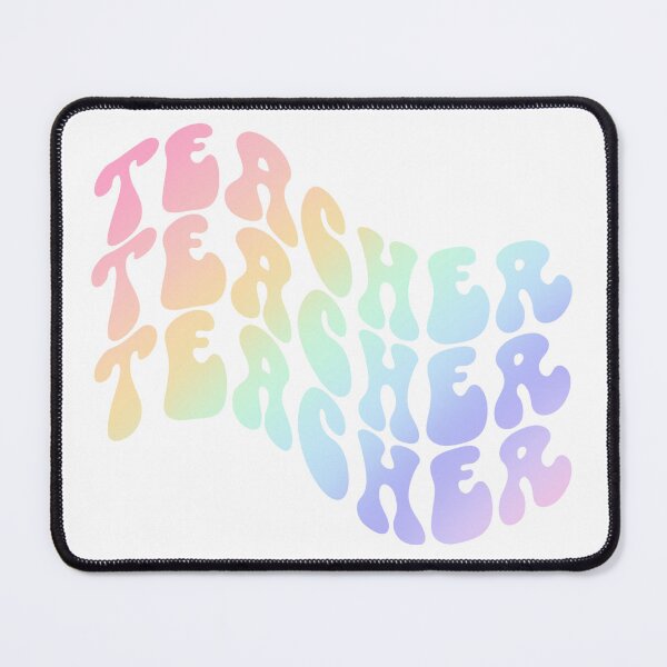 Item preview, Teacher Rainbow Ombre designed and sold by prettycooluk.