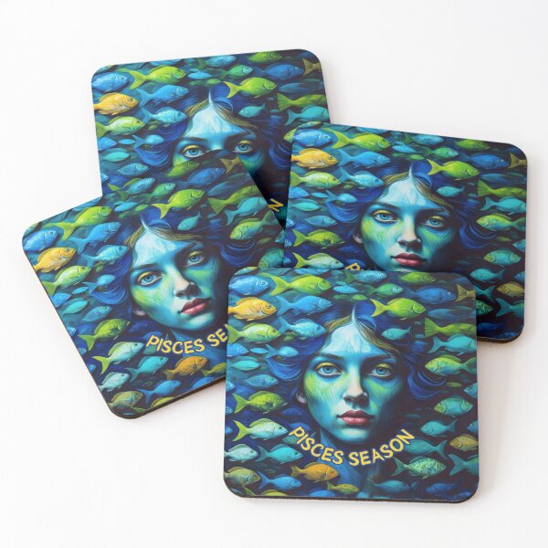Item preview, Pisces Season Zodiac Sign designed and sold by KateLeap.
