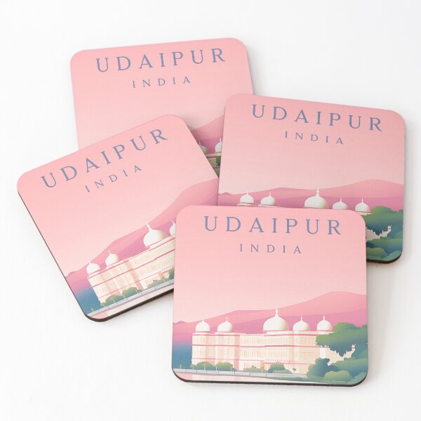 Item preview, Udaipur India Travel Print  designed and sold by Wander-World.