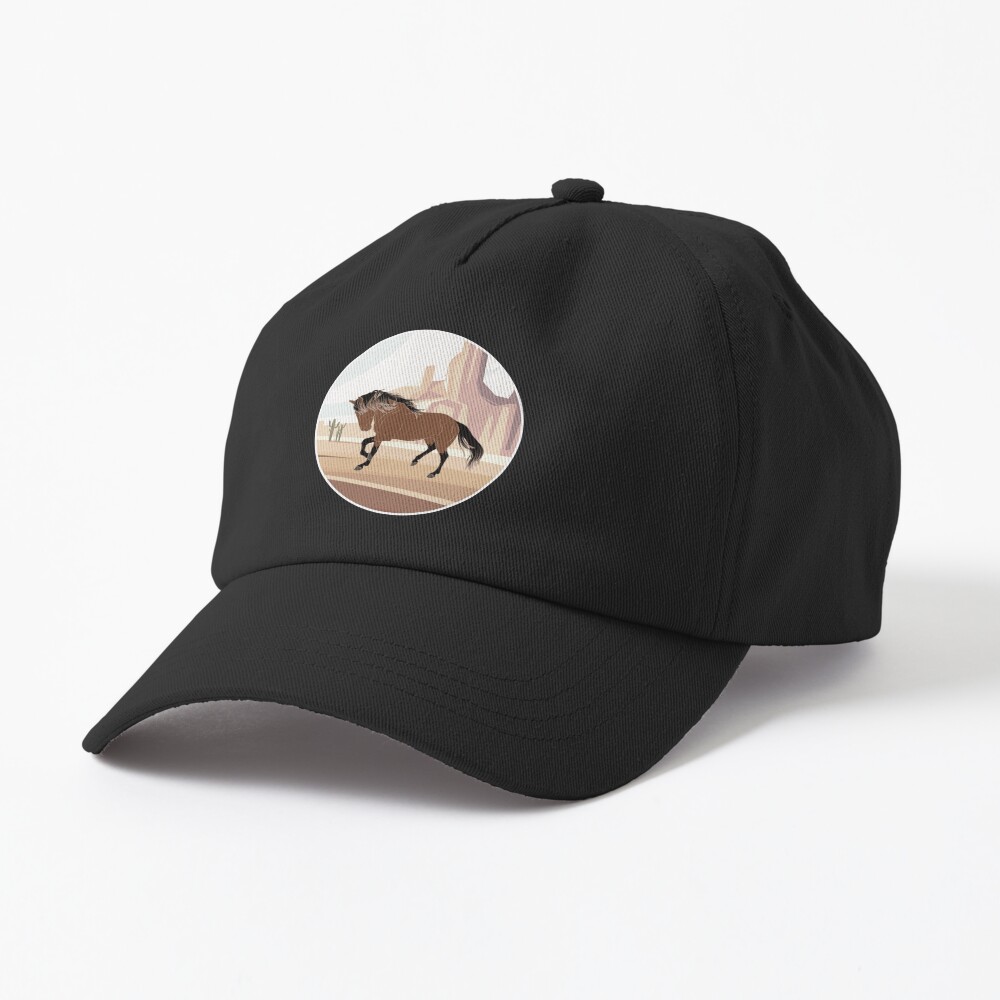 Aperçu de l'œuvre Casquette Dad Hat créée et vendue par WebEquitation.